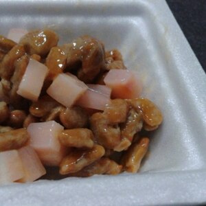 納豆の食べ方-甘酢＆マヨネーズ♪